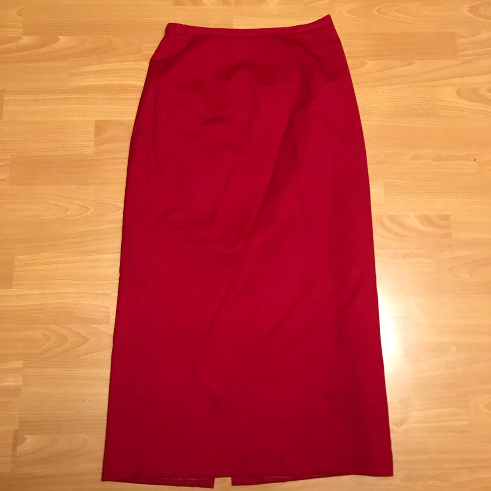 Vintage Red Skirt